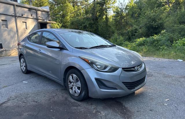HYUNDAI ELANTRA SE 2016 with VIN 5NPDH4AE2GH727102 - Photo from auction