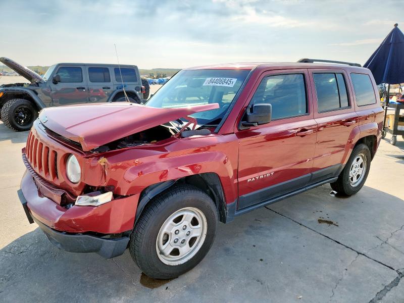 Photo 1 from auction – 2016 JEEP PATRIOT SP with VIN 1C4NJPBB9GD659546