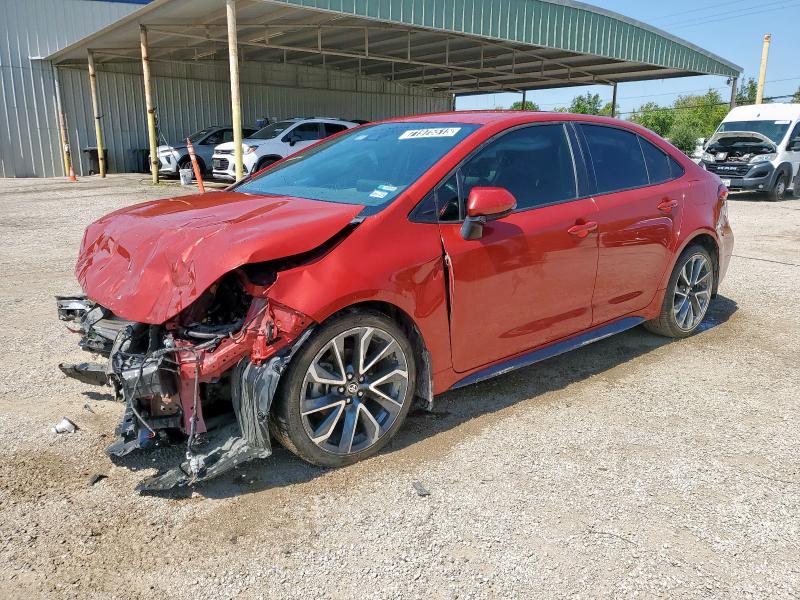 TOYOTA COROLLA SE 2021 with VIN 5YFS4MCE8MP095950 - Photo from auction