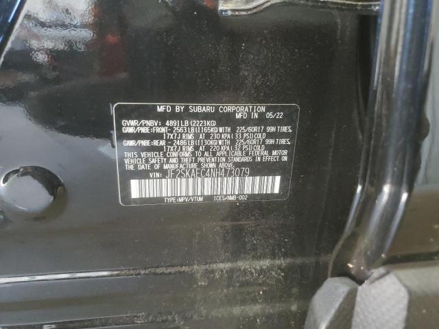 Photo 14 from auction – 2022 SUBARU FORESTER P with VIN JF2SKAEC4NH473079