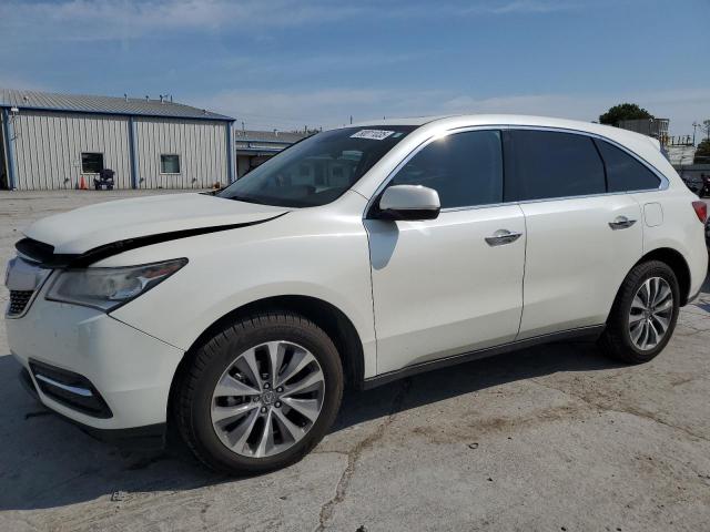ACURA MDX TECHNOLOGY 2015 with VIN 5FRYD4H44FB009508 - Photo from auction