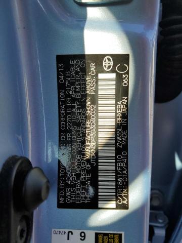 Photo 14 from auction – 2013 TOYOTA PRIUS PLUG-IN with VIN JTDKN3DP3D3040032