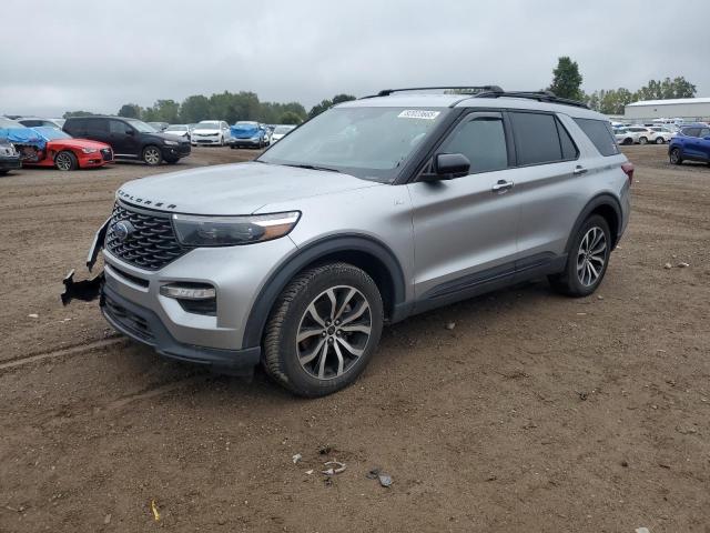 FORD EXPLORER S 2022 with VIN 1FMSK8KH7NGA95705 - Photo from auction