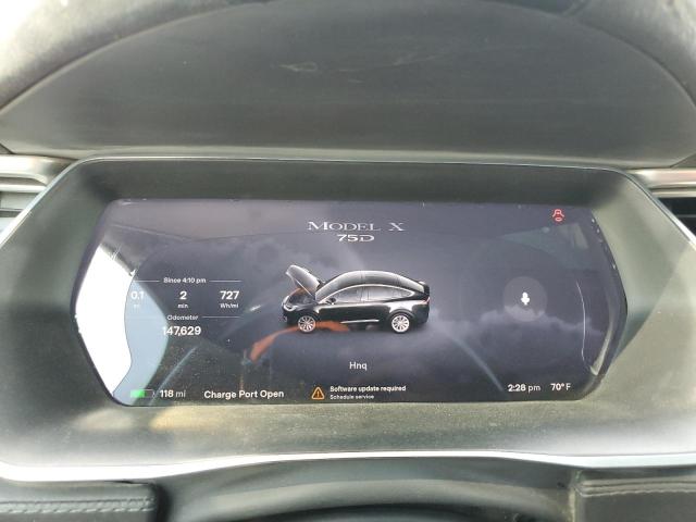 Photo 9 from auction – 2016 TESLA MODEL X with VIN 5YJXCAE2XGF029264