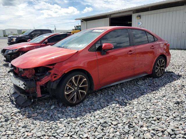 TOYOTA COROLLA SE 2020 with VIN 5YFS4RCE2LP054418 - Photo from auction