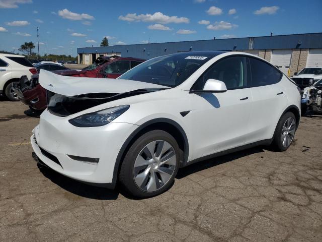 TESLA MODEL Y 2022 with VIN 7SAYGDEE5NF374402 - Photo from auction