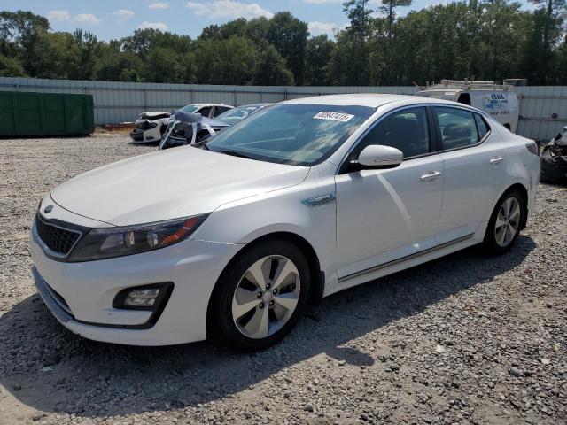 KIA OPTIMA HYB 2015 with VIN KNAGN4AD6F5091079 - Photo from auction