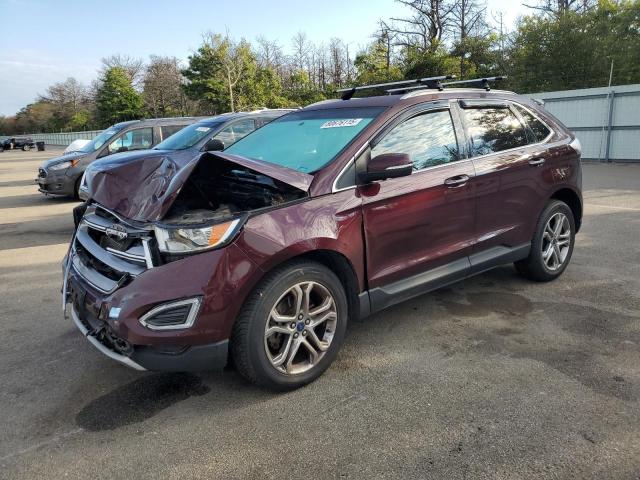 FORD EDGE TITAN 2018 with VIN 2FMPK4K86JBB27074 - Photo from auction