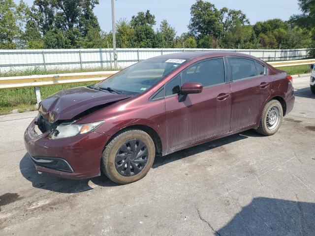 HONDA CIVIC LX 2014 with VIN 19XFB2F55EE056260 - Photo from auction