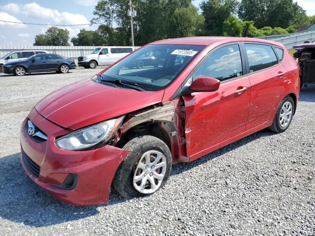HYUNDAI ACCENT GLS 2013 with VIN KMHCT5AEXDU123391 - Photo from auction