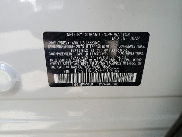 Zdjęcie 14 z aukcji – 2025 SUBARU FORESTER L z VIN JF2SLDRC8SH492996