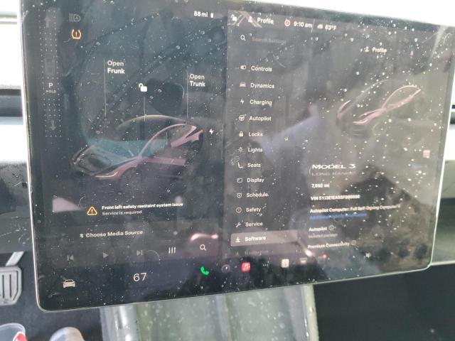 Photo 9 from auction – 2025 TESLA MODEL 3 with VIN 5YJ3E1EA5SF986698