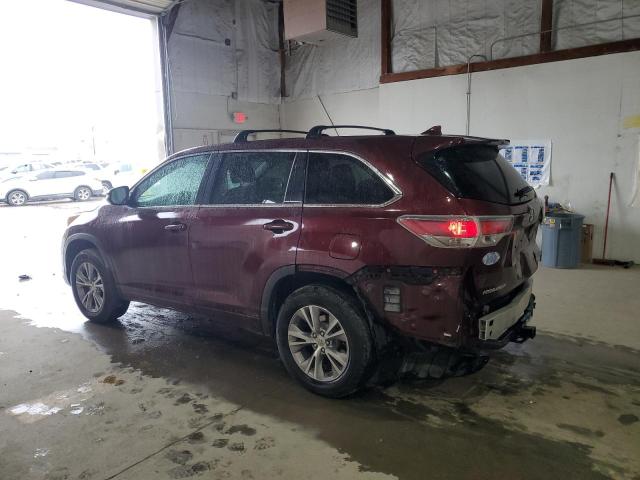 Photo 2 from auction – 2015 TOYOTA HIGHLANDER with VIN 5TDBKRFH0FS219311