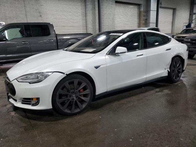 TESLA MODEL S 2014 with VIN 5YJSA1H16EFP35616 - Photo from auction