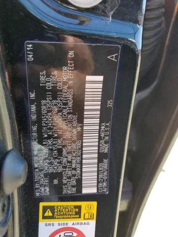 Photo 14 from auction – 2014 TOYOTA HIGHLANDER with VIN 5TDKKRFH9ES021065