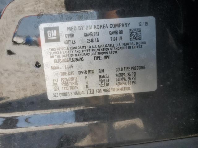 Photo 14 from auction – 2020 CHEVROLET TRAX LS with VIN KL7CJNSB4LB086795