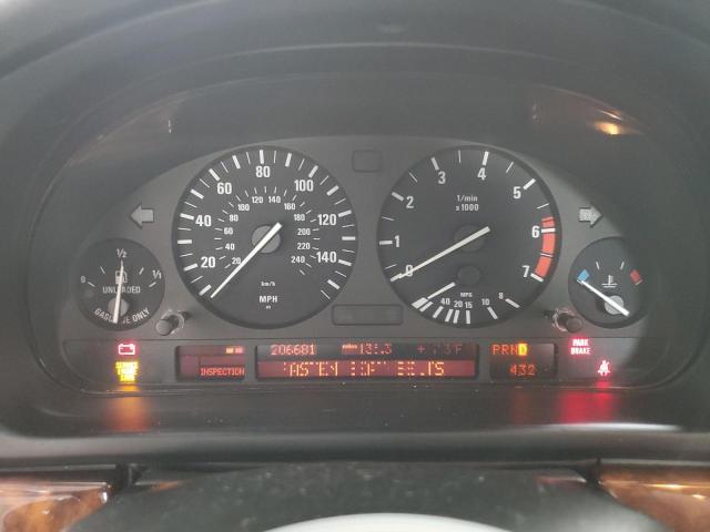 Photo 9 from auction – 2001 BMW 540 I AUTO with VIN WBADN63451GM73516