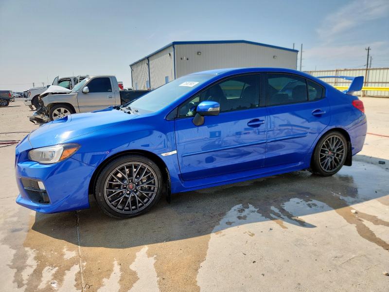 SUBARU WRX STI 2015 with VIN JF1VA2L65F9833351 - Photo from auction