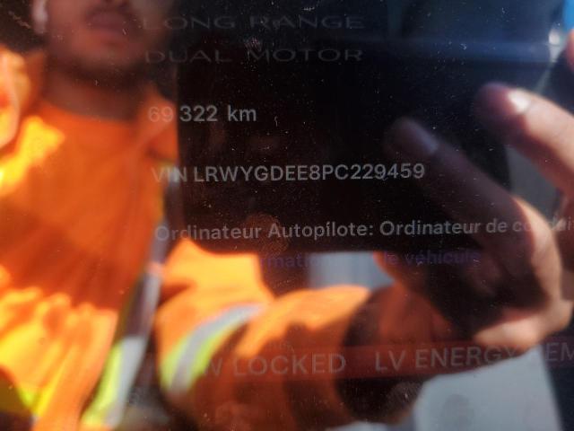 Photo 9 from auction – 2023 TESLA MODEL Y with VIN LRWYGDEE8PC229459