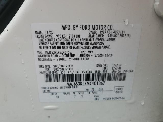 Photo 14 from auction – 2021 FORD ECOSPORT T with VIN MAJ6S3KLXMC401367
