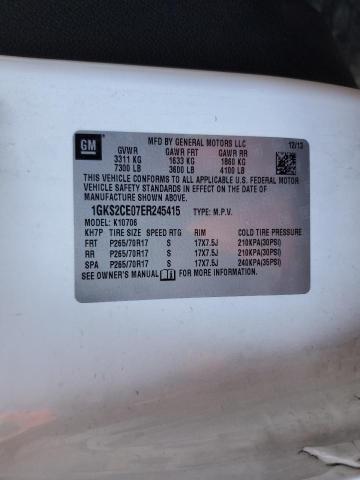 Photo 14 from auction – 2014 GMC YUKON SLT with VIN 1GKS2CE07ER245415
