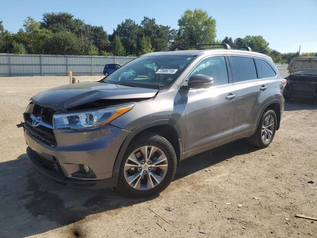 TOYOTA HIGHLANDER 2015 with VIN 5TDJKRFH8FS195772 - Photo from auction