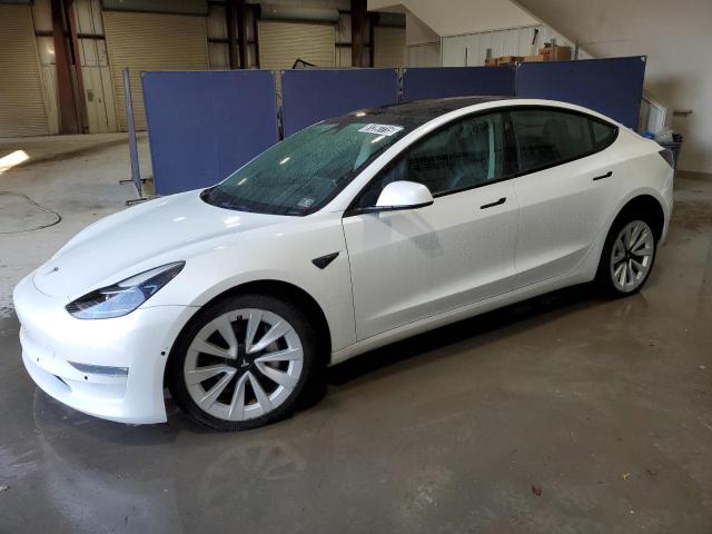 TESLA MODEL 3 2022 with VIN 5YJ3E1EB4NF287642 - Photo from auction