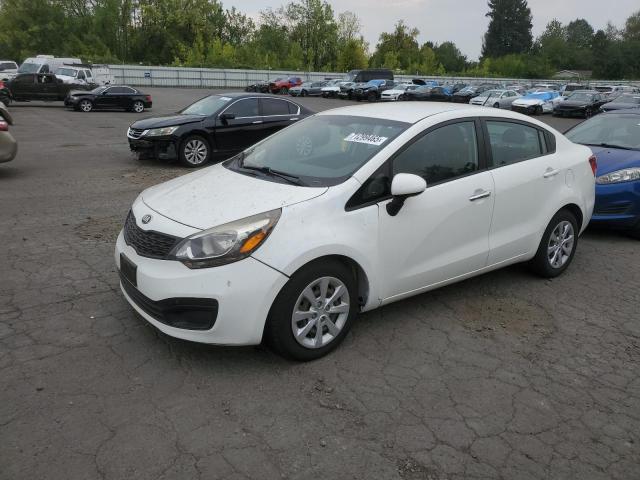 KIA RIO 2014 with VIN KNADM4A33E6354604 - Photo from auction