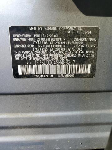 Photo 14 from auction – 2025 SUBARU FORESTER P with VIN JF2SLDDC4SH483252