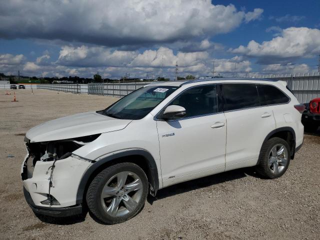 TOYOTA HIGHLANDER 2016 with VIN 5TDDCRFH3GS014282 - Photo from auction