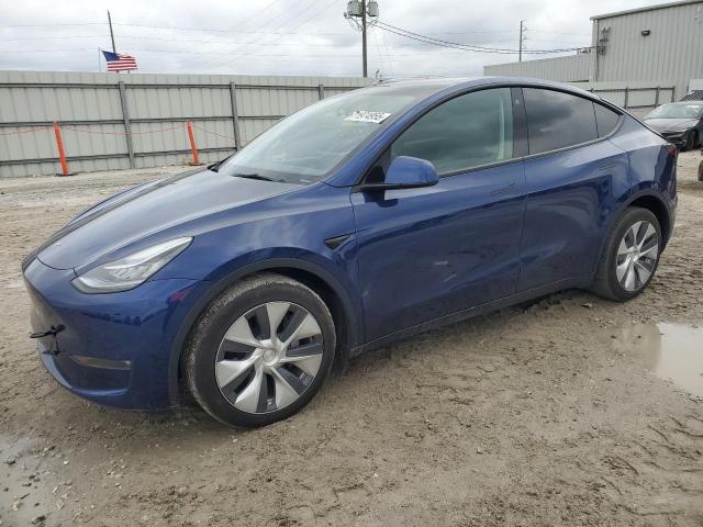 TESLA MODEL Y 2022 with VIN 7SAYGDEE1NF437589 - Photo from auction