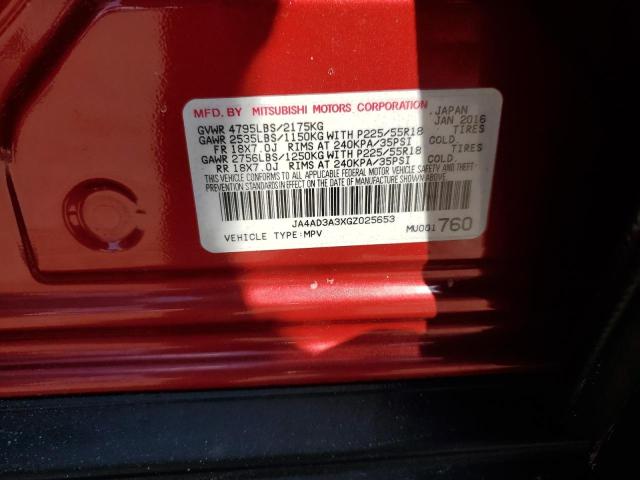 Photo 14 from auction – 2016 MITSUBISHI OUTLANDER with VIN JA4AD3A3XGZ025653