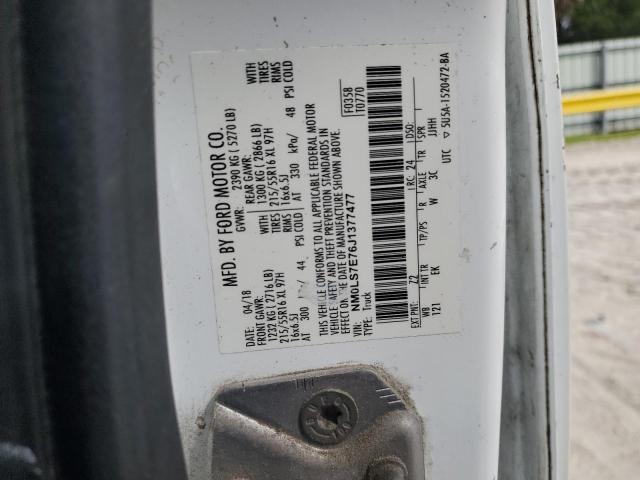 Photo 14 from auction – 2018 FORD TRANSIT CO with VIN NM0LS7E76J1377477