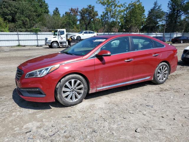 HYUNDAI SONATA SPO 2017 with VIN 5NPE34AF7HH582541 - Photo from auction