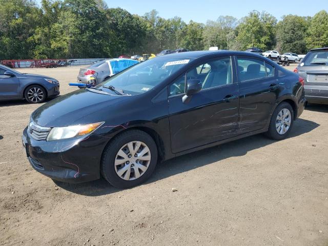 HONDA CIVIC LX 2012 with VIN 2HGFB2F53CH599156 - Photo from auction