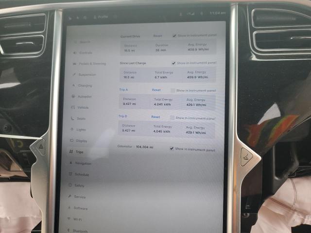 Photo 9 from auction – 2016 TESLA MODEL X with VIN 5YJXCBE2XGF002765