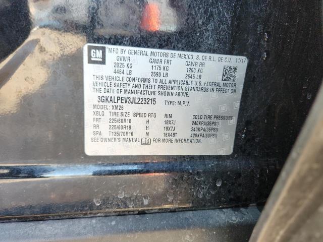 Photo 14 from auction – 2018 GMC TERRAIN SLT with VIN 3GKALPEV3JL223215
