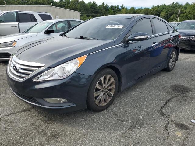 HYUNDAI SONATA SE 2014 with VIN 5NPEC4AC4EH877419 - Photo from auction