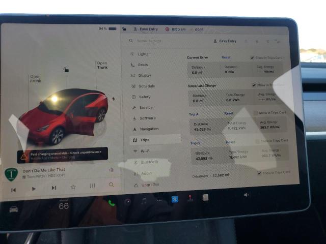 Photo 9 from auction – 2023 TESLA MODEL Y with VIN 7SAYGDEE5PA124139