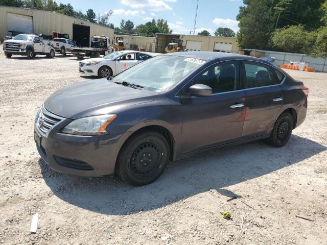 NISSAN SENTRA S 2014 with VIN 3N1AB7AP2EY255140 - Photo from auction