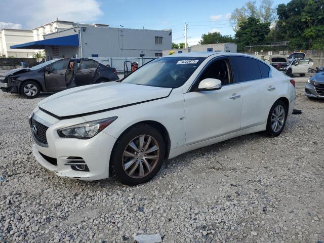INFINITI Q50 BASE 2015 with VIN JN1BV7AR4FM421739 - Photo from auction