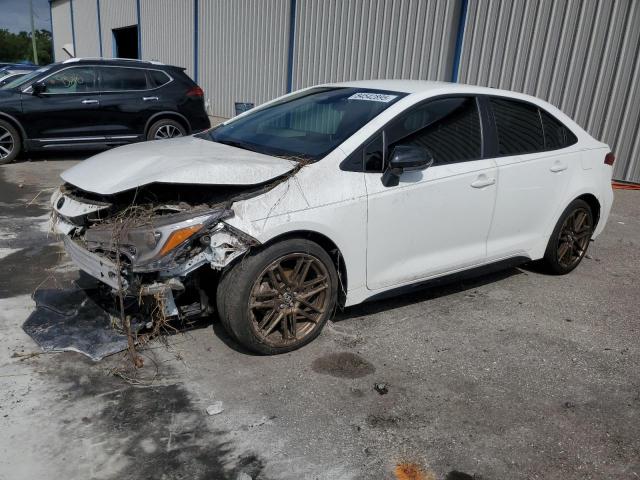 TOYOTA COROLLA LE 2024 with VIN JTDBCMFE9R3043886 - Photo from auction