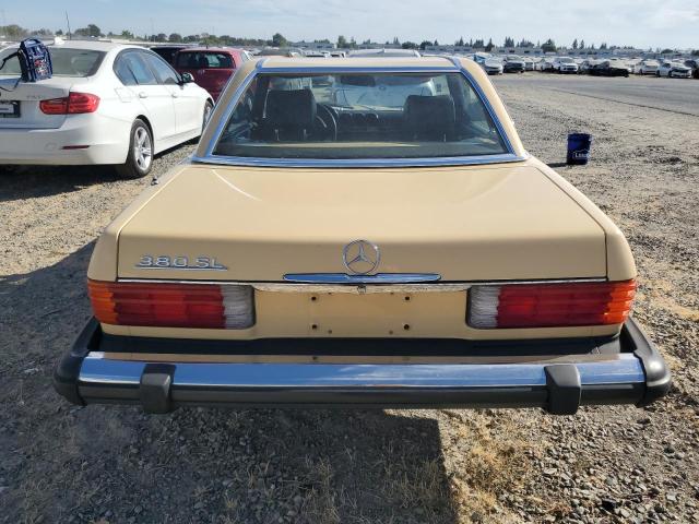 Photo 6 from auction – 1981 MERCEDES-BENZ 380 SL with VIN WDBBA45A0BB001041