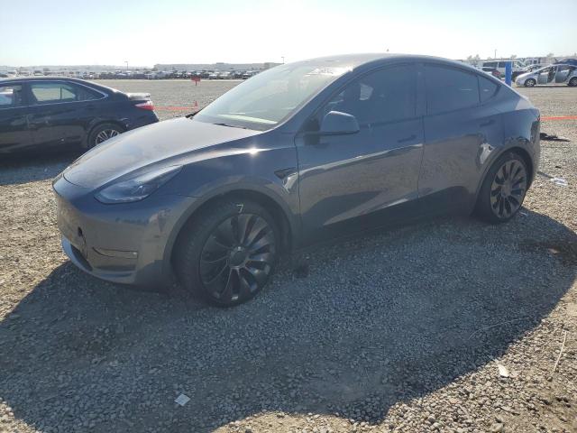 TESLA MODEL Y 2022 with VIN 7SAYGDEF6NF344348 - Photo from auction