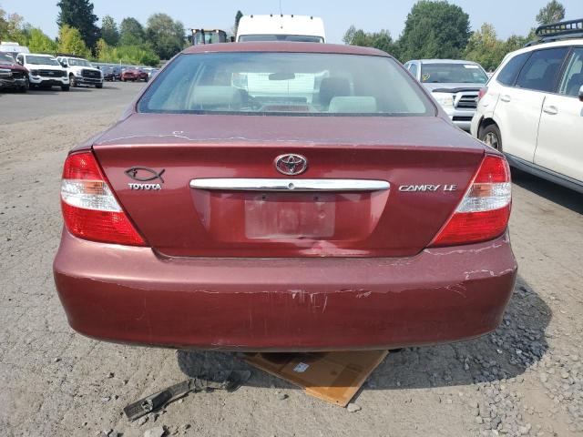 Photo 6 from auction – 2004 TOYOTA CAMRY LE with VIN 4T1BE32K34U368404