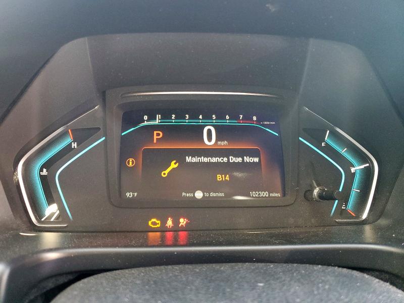 Photo 9 from auction – 2018 HONDA ODYSSEY EXL with VIN 5FNRL6H71JB006508