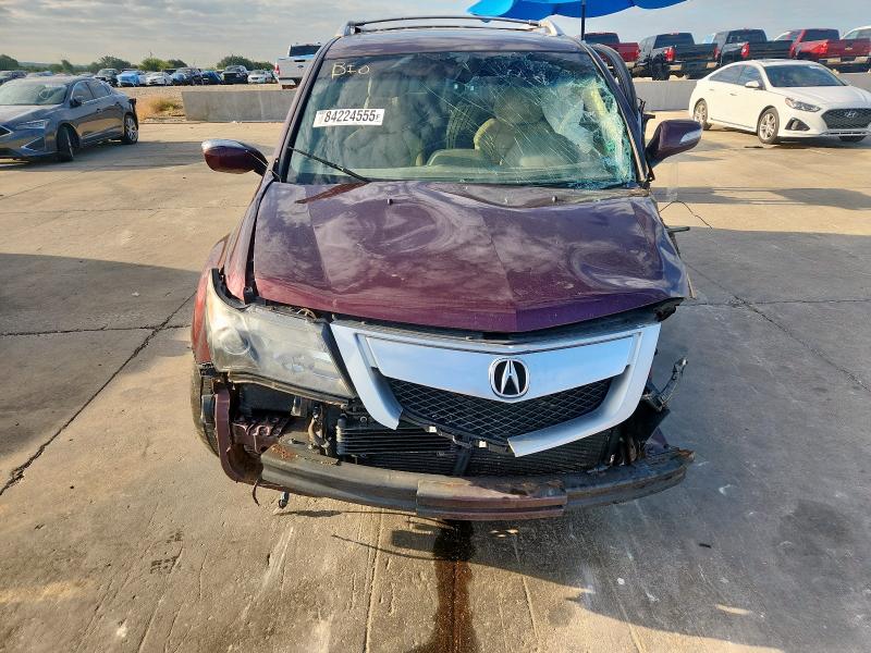 Photo 5 from auction – 2012 ACURA MDX TECHNO with VIN 2HNYD2H44CH507696