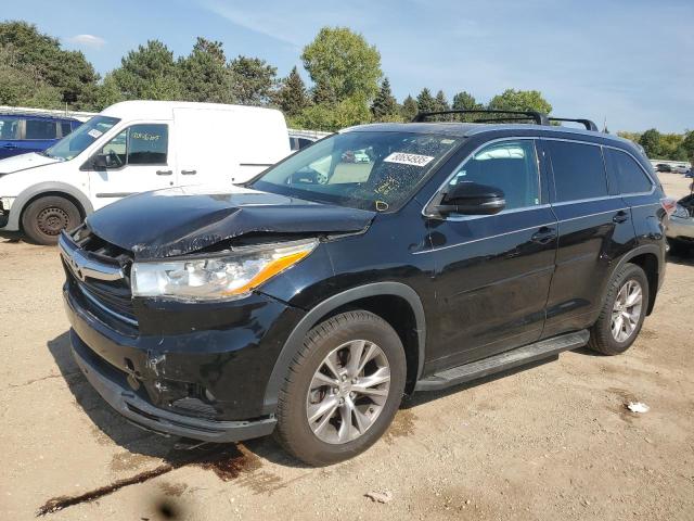 TOYOTA HIGHLANDER 2015 with VIN 5TDJKRFH4FS176331 - Photo from auction