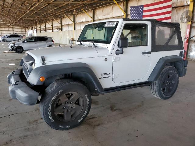 JEEP WRANGLER S 2012 with VIN 1C4AJWAG3CL192310 - Photo from auction