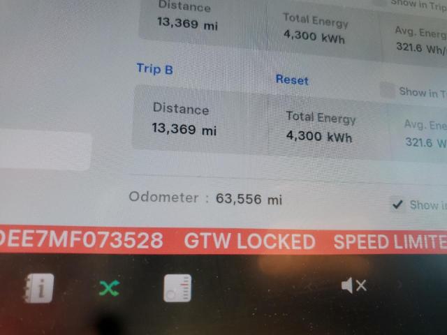 Photo 9 from auction – 2021 TESLA MODEL Y with VIN 5YJYGDEE7MF073528